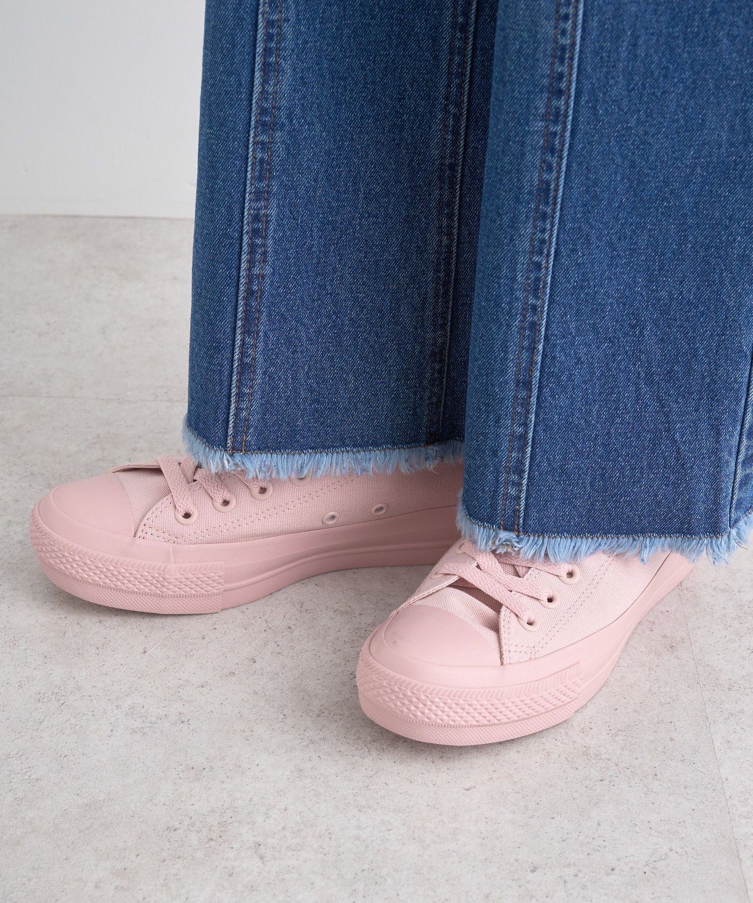 アースミュージックアンドエコロジー earth music&ecology CONVERSE×earth ALL STAR PLTS （ピンク） ピンク