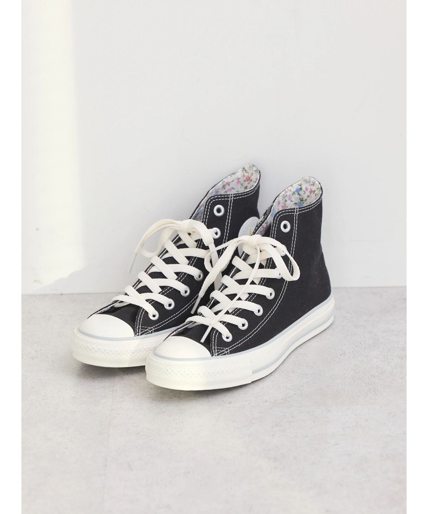 アースミュージックアンドエコロジー earth music&ecology CONVERSE×earth ALL☆STAR HI （ブラック） ブラック