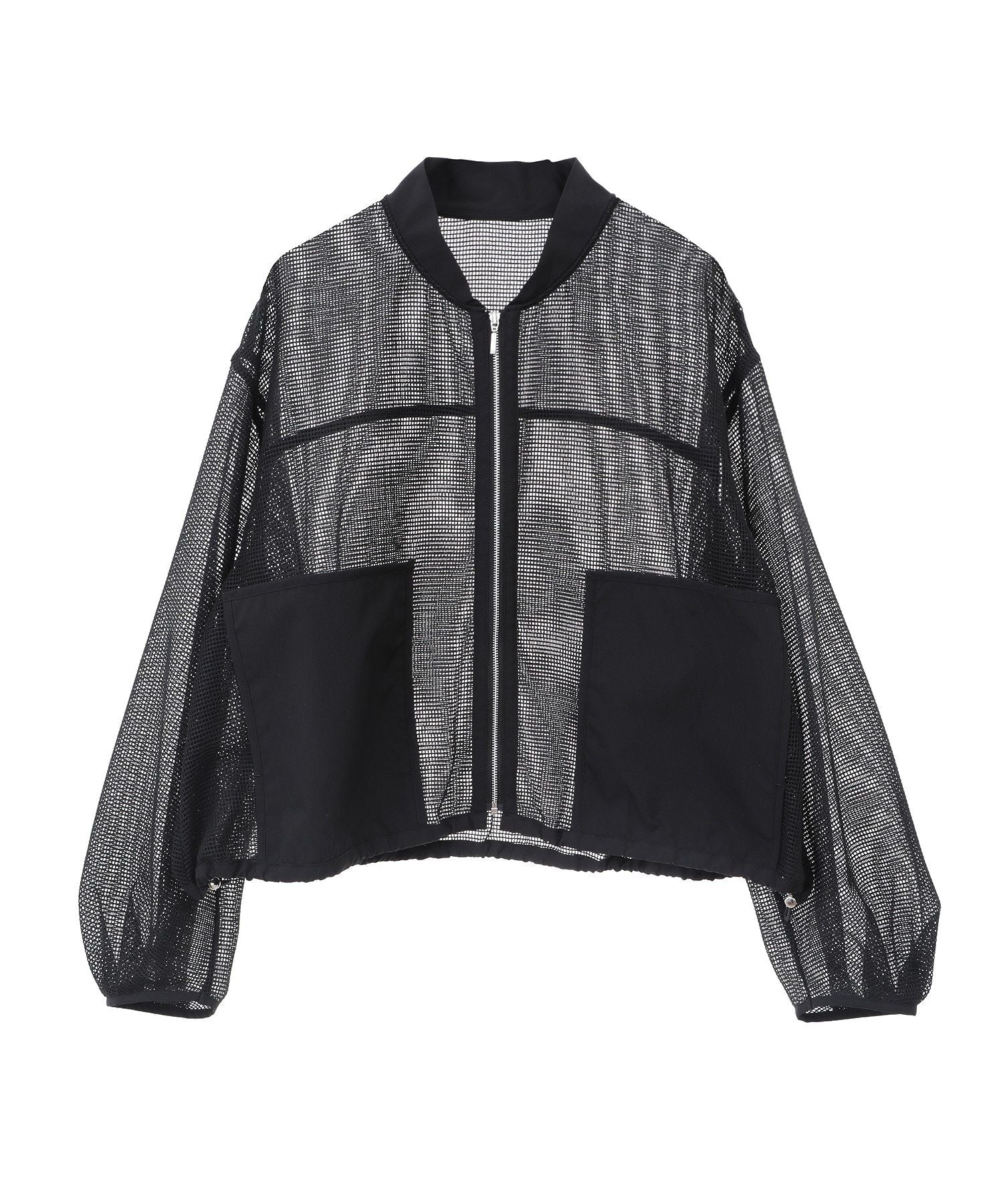 アースミュージックアンドエコロジー earth music&ecology メッシュブルゾン （グレー） グレー