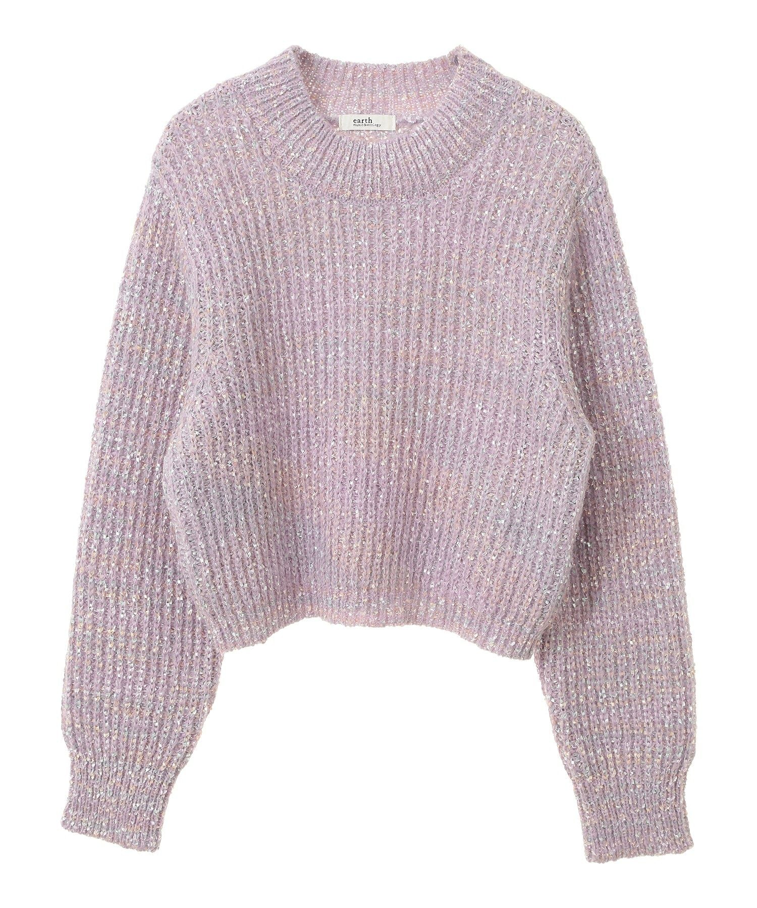 アースミュージックアンドエコロジー earth music&ecology ブラッシュヤーンニットプルオーバー （アイボリー） アイボリー