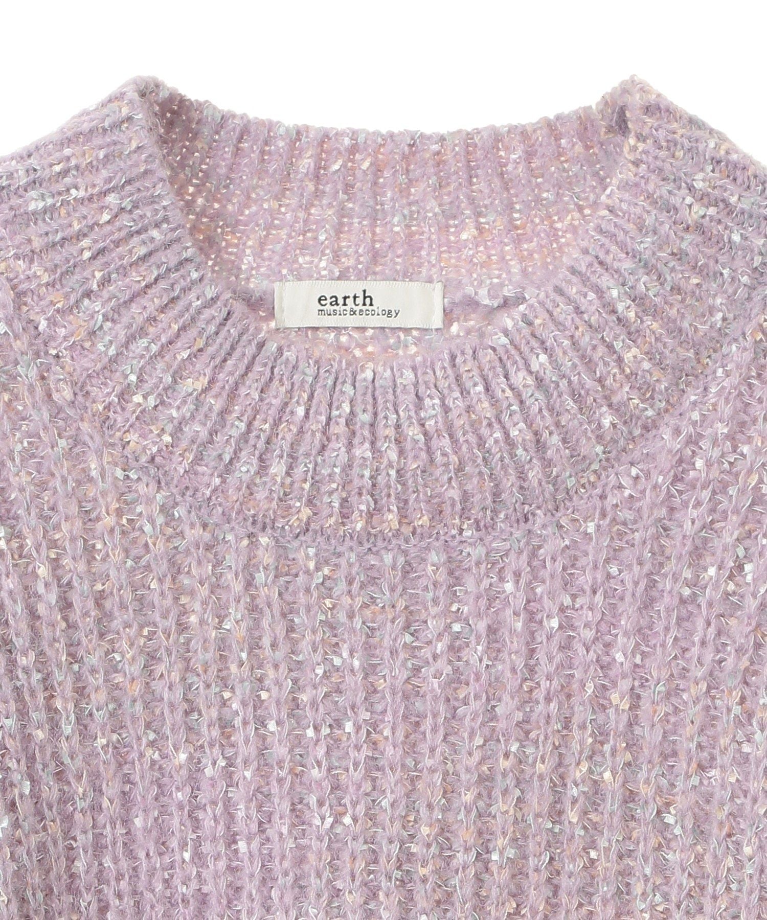 アースミュージックアンドエコロジー earth music&ecology ブラッシュヤーンニットプルオーバー （アイボリー） アイボリー