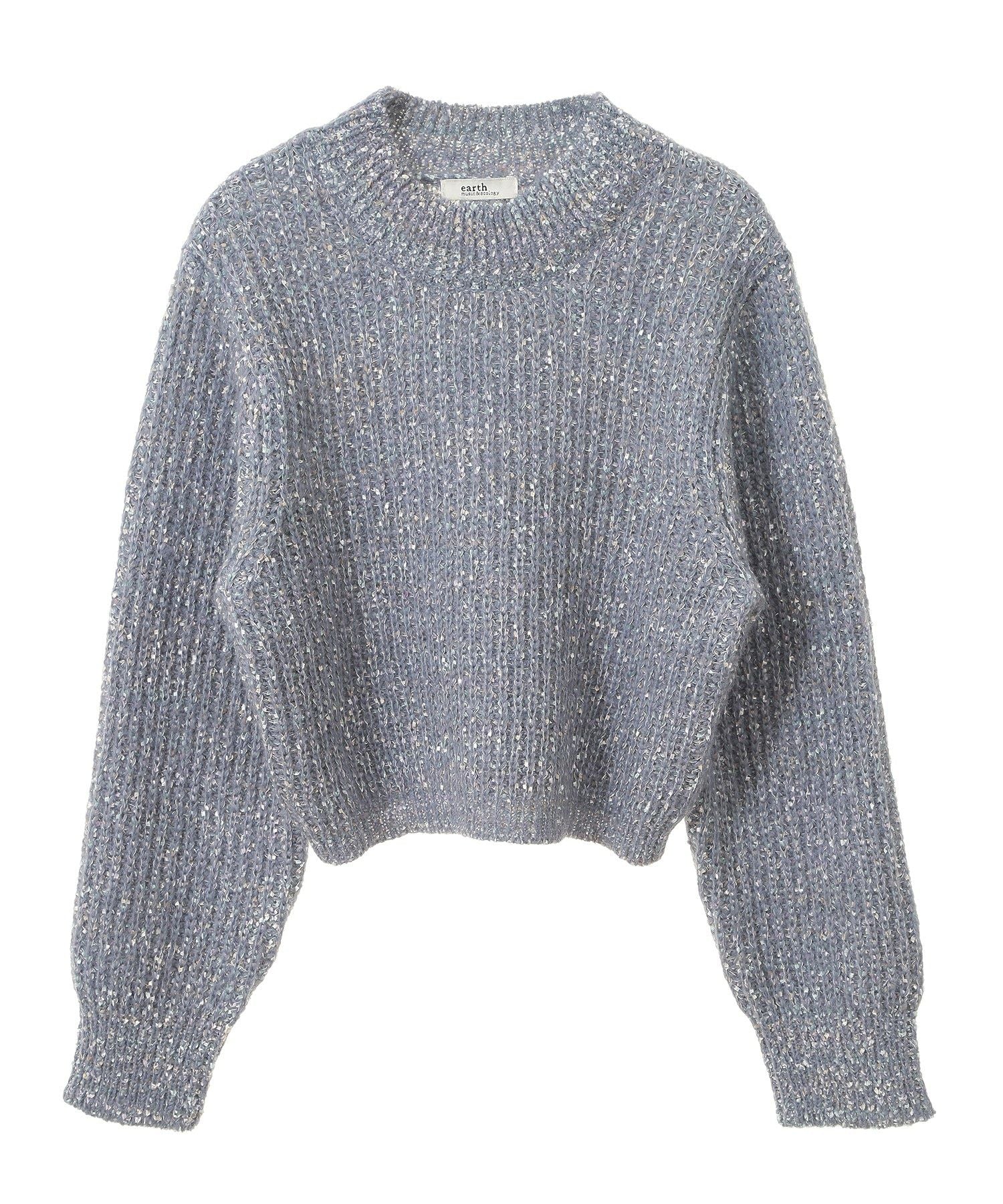 アースミュージックアンドエコロジー earth music&ecology ブラッシュヤーンニットプルオーバー （アイボリー） アイボリー