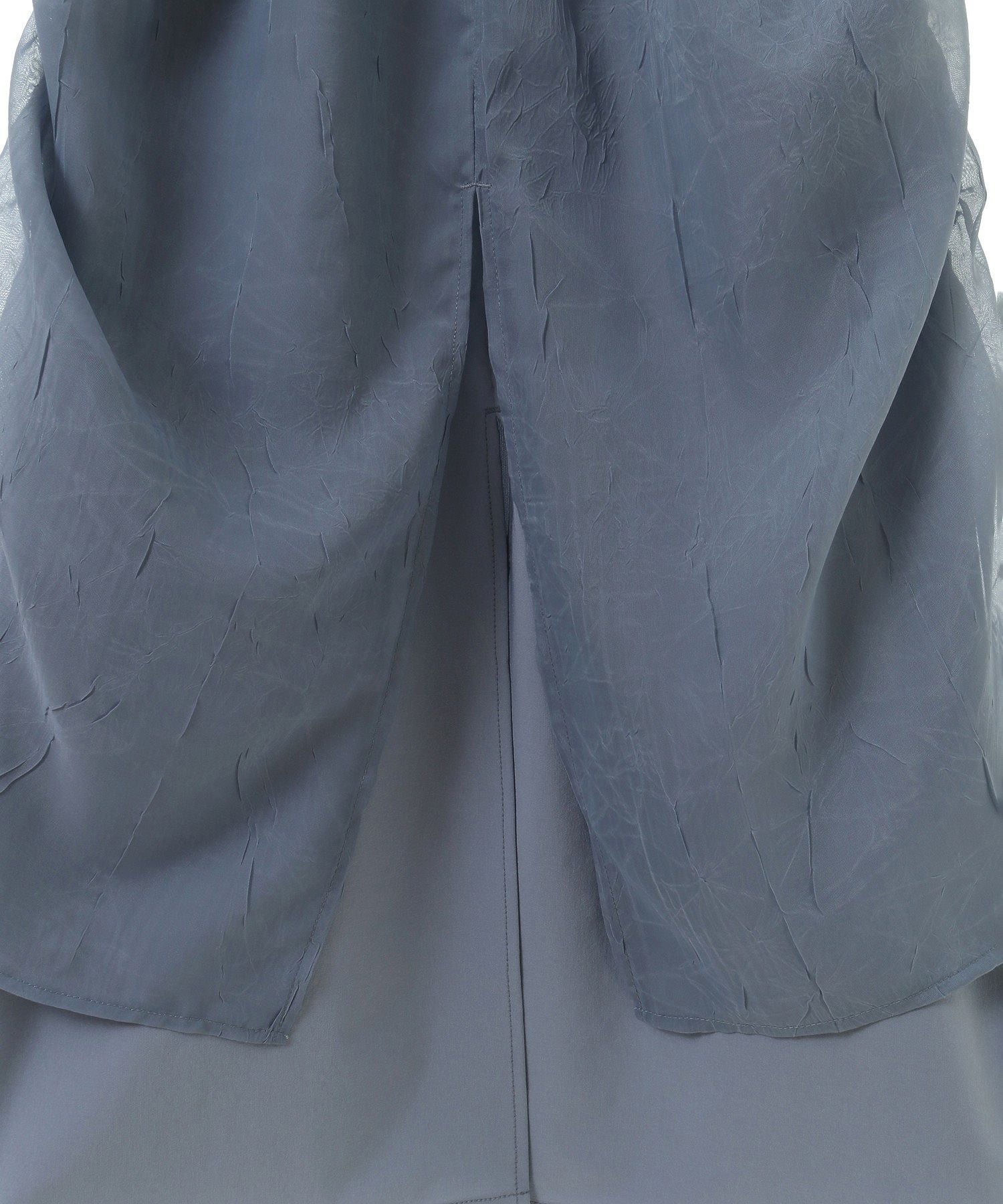 アースミュージックアンドエコロジー earth music&ecology シフォンドロストレイヤードスカート （ブラック） ブラック