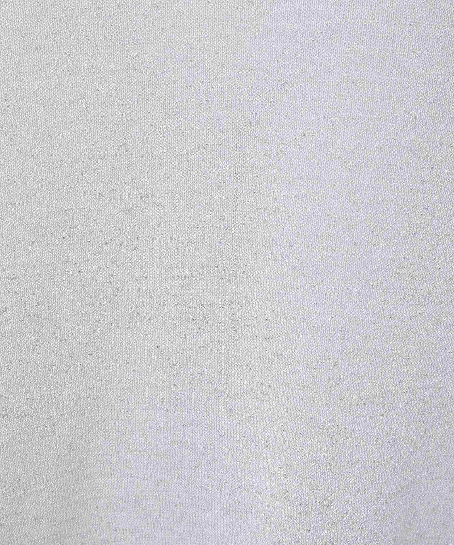 アースミュージックアンドエコロジー earth music&ecology シアーラメVネックカーディガン （ブラック） ブラック