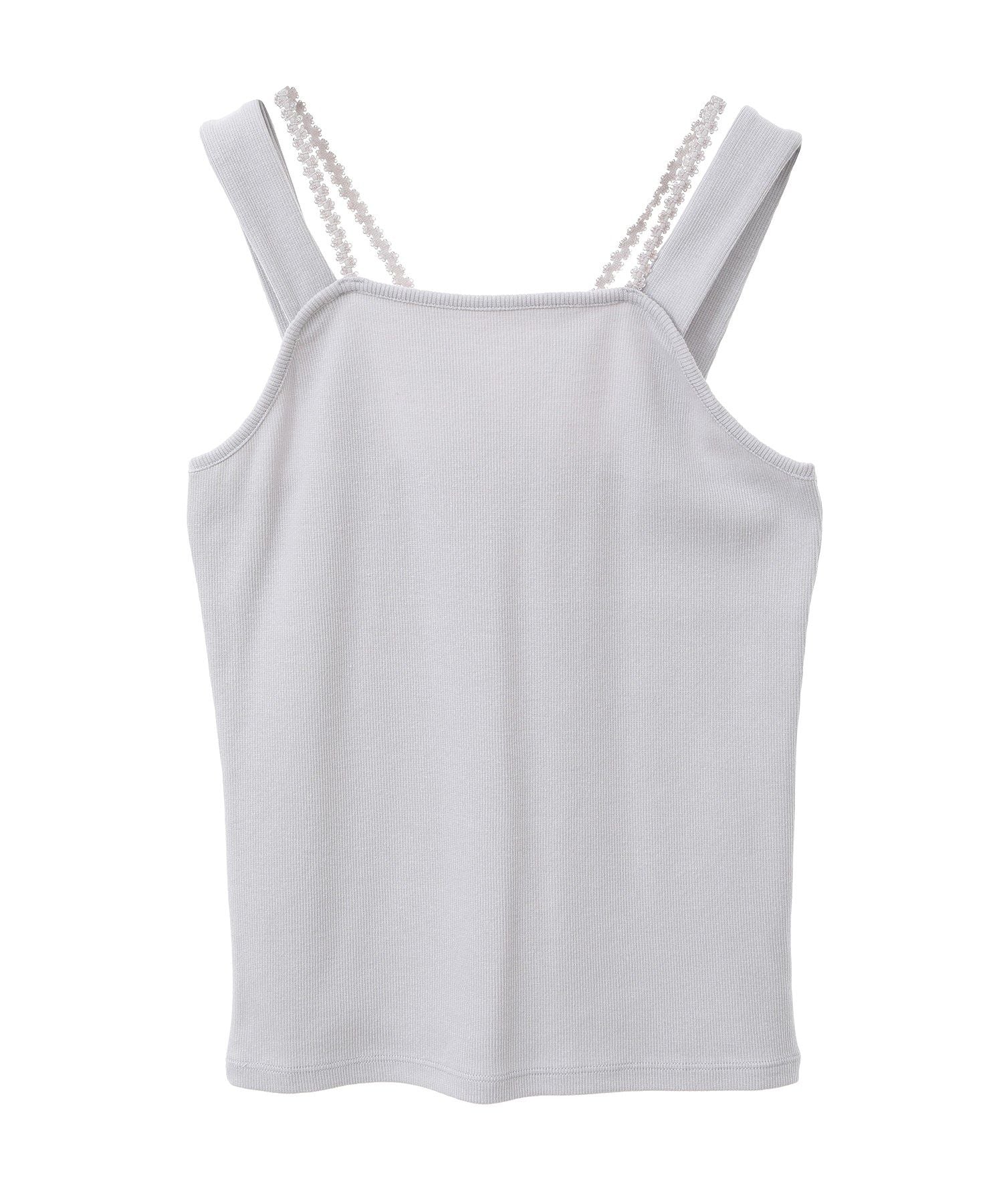 アースミュージックアンドエコロジー earth music&ecology ホルターレースキャミソール （ミント） ミント