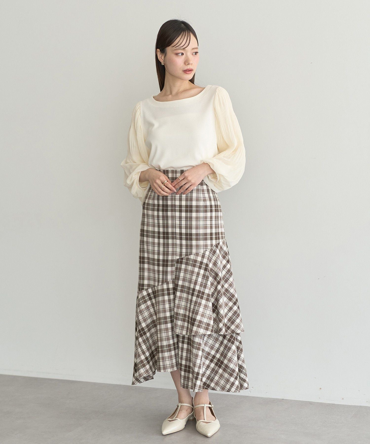 アースミュージックアンドエコロジー earth music&ecology マジョリカプリーツプルオーバー （ピンク） ピンク