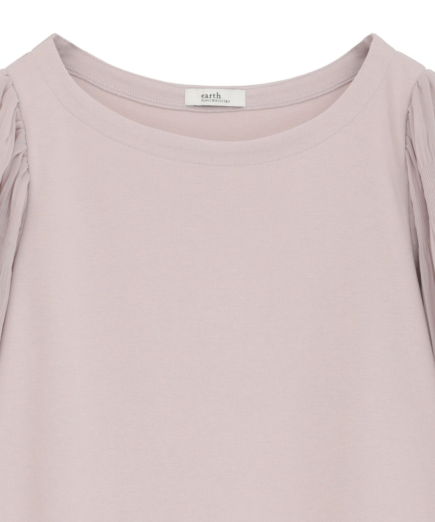 アースミュージックアンドエコロジー earth music&ecology マジョリカプリーツプルオーバー （ピンク） ピンク