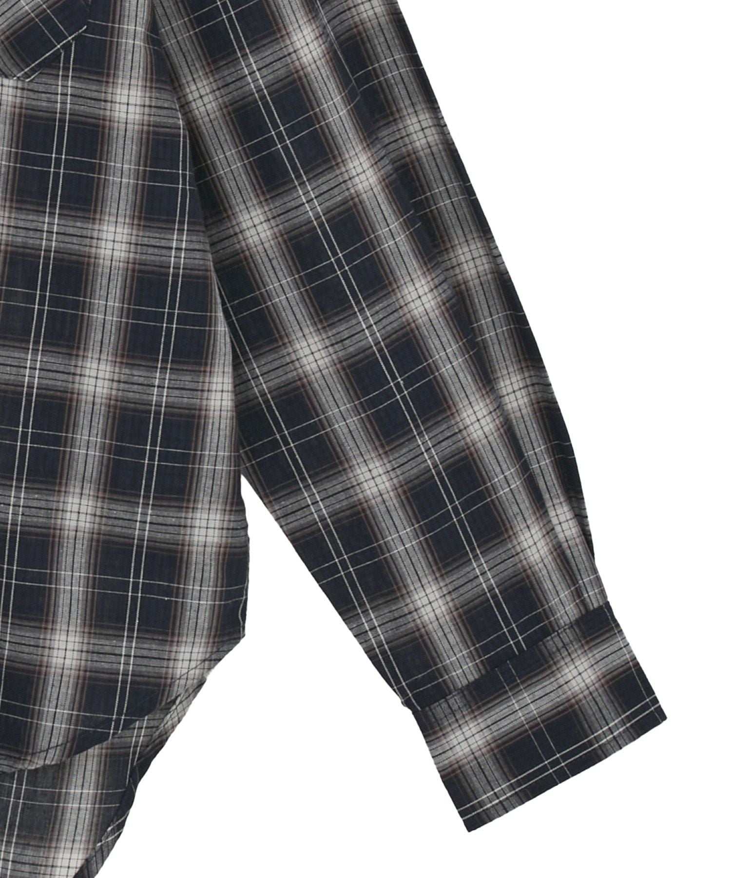 アースミュージックアンドエコロジー earth music&ecology マルチウェイチェックシャツ （チェックベージュ） チェックベージュ