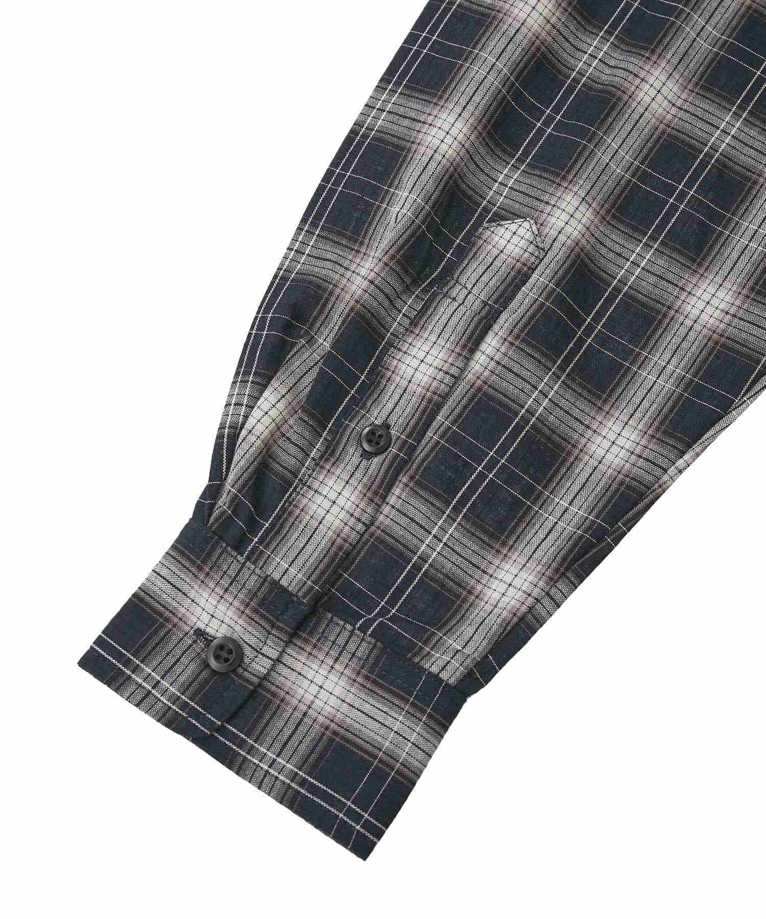 アースミュージックアンドエコロジー earth music&ecology マルチウェイチェックシャツ （チェックベージュ） チェックベージュ