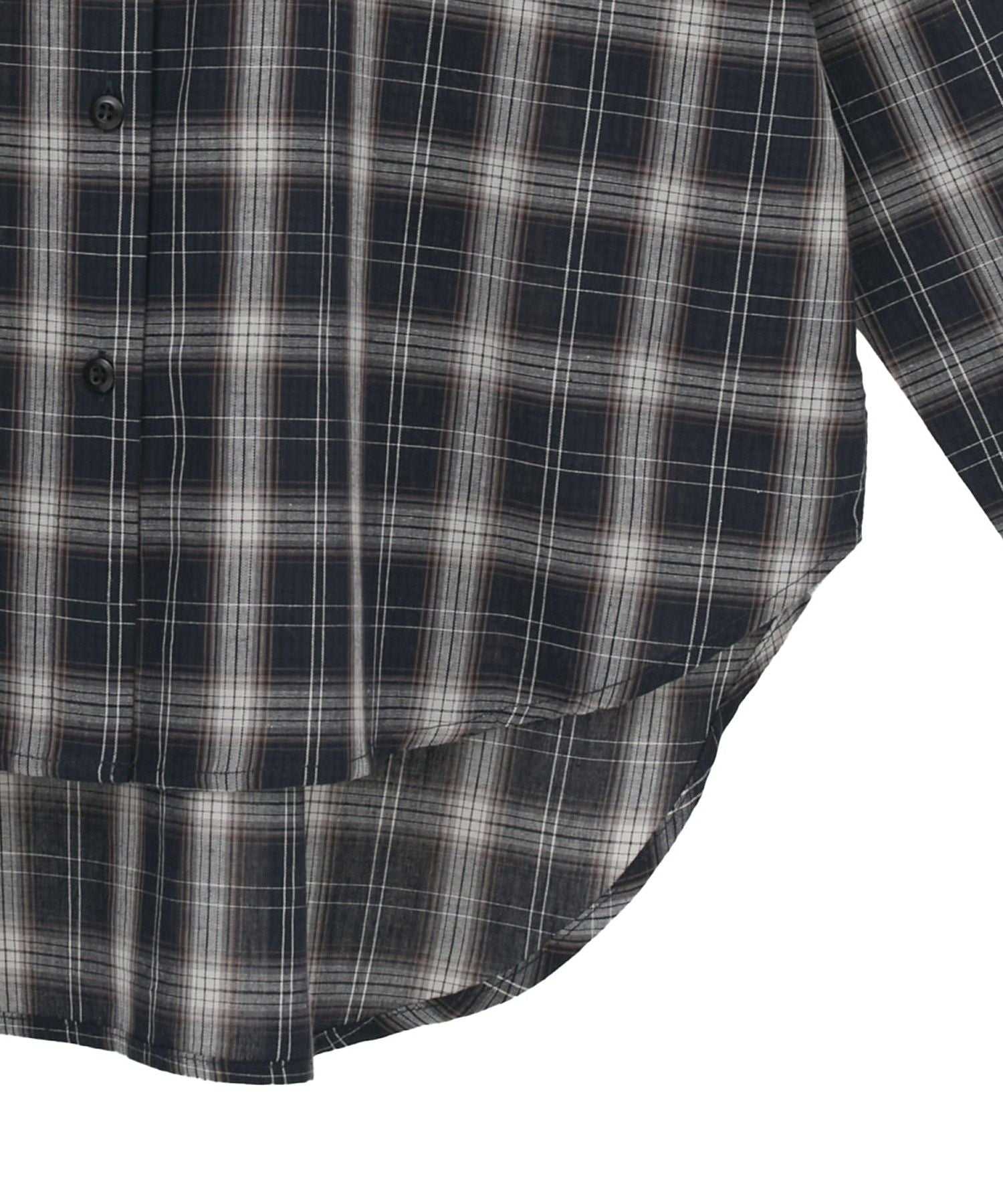 アースミュージックアンドエコロジー earth music&ecology マルチウェイチェックシャツ （チェックベージュ） チェックベージュ