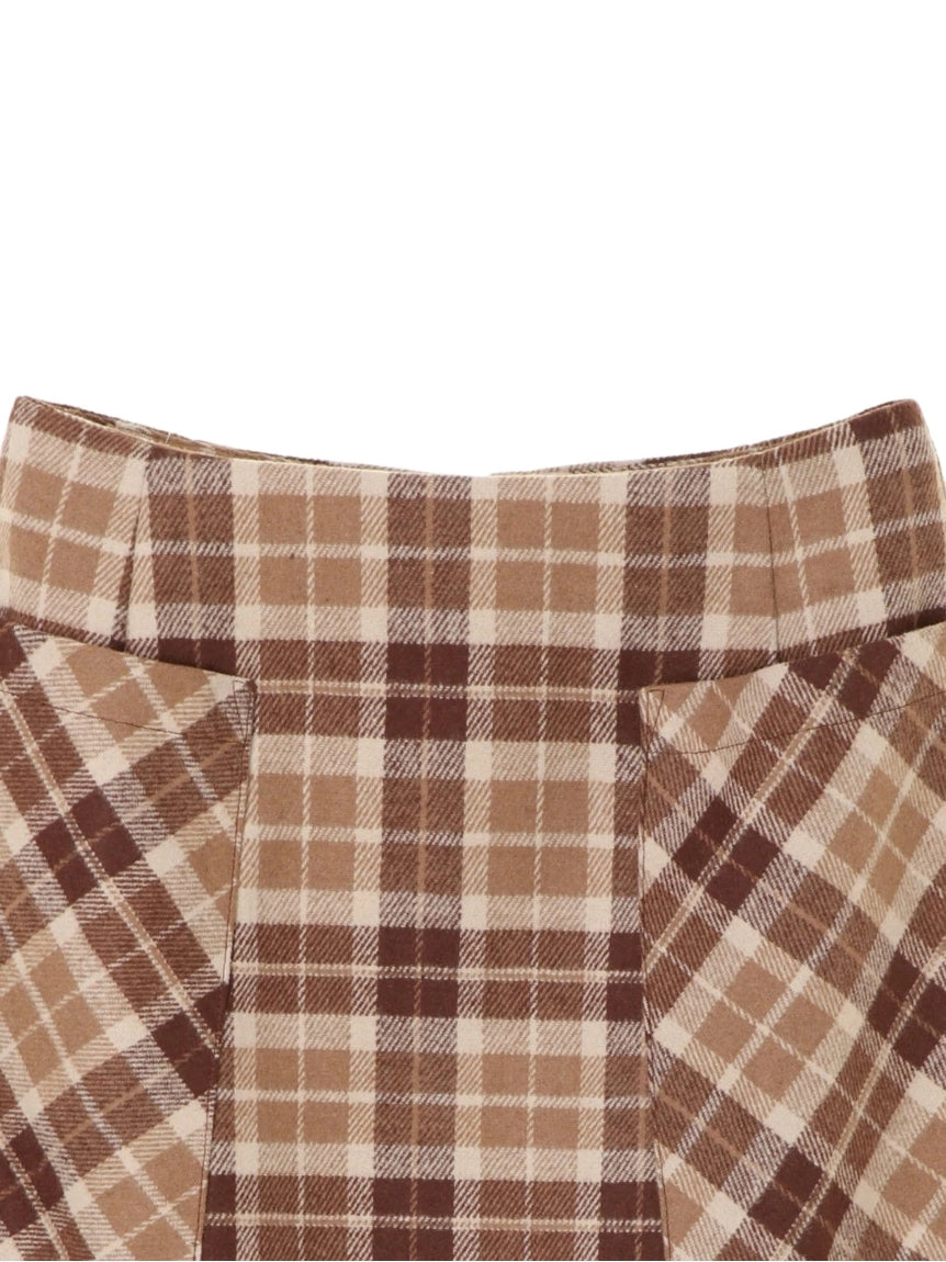 アースミュージックアンドエコロジー earth music&ecology ポケット付台形ミニスカート （グリーン） グリーン