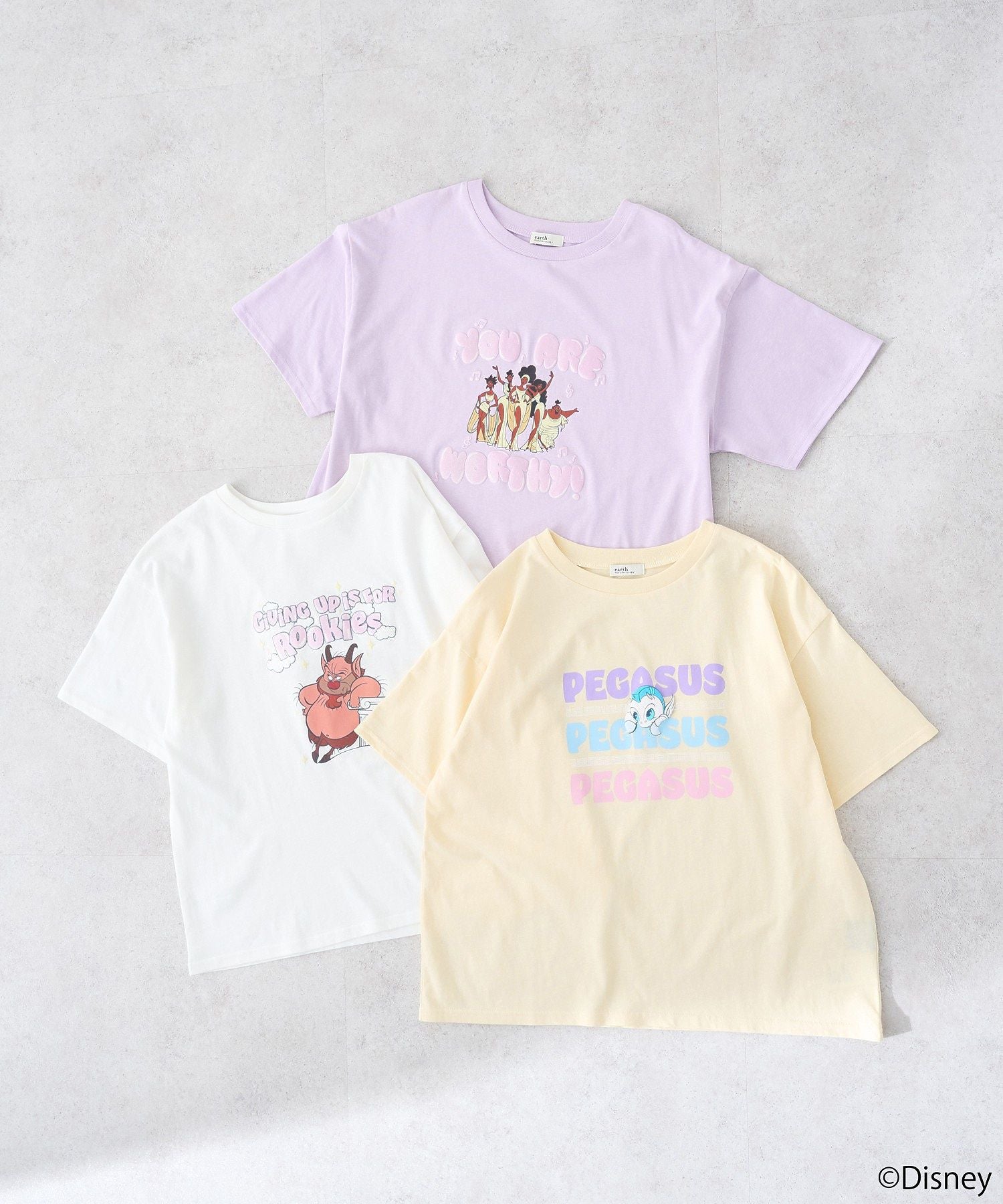 アースミュージックアンドエコロジー earth music&ecology ヘラクレス／ゆるTee （ラベンダー） ラベンダー