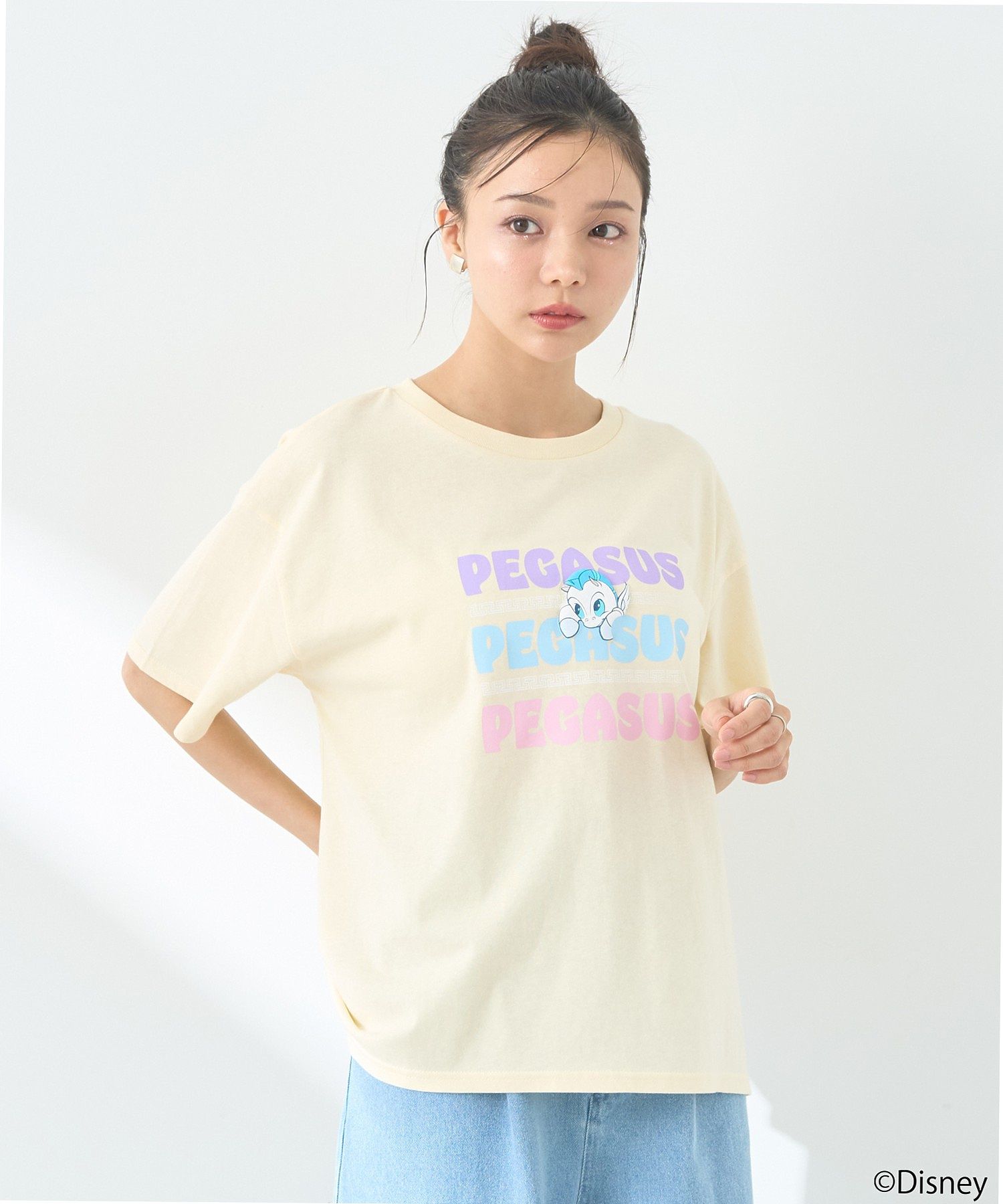 アースミュージックアンドエコロジー earth music&ecology ヘラクレス／ゆるTee （イエロー） イエロー