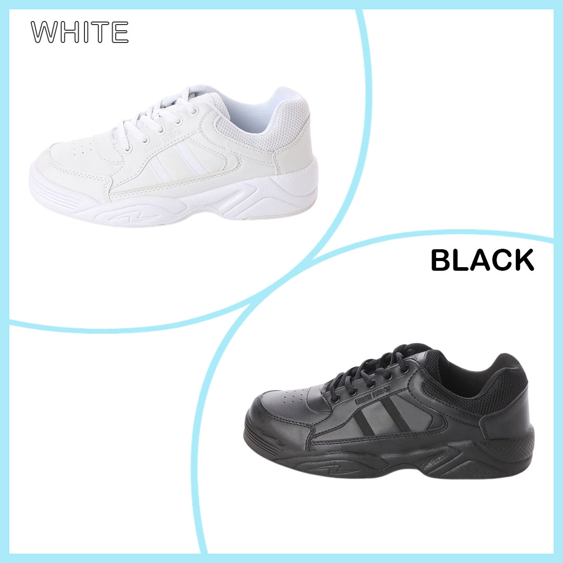 EARTH MARCH Lace-up Court Shoes, Walking Shoes, Sneakers, Athletic Shoes, Work Shoes em_18552