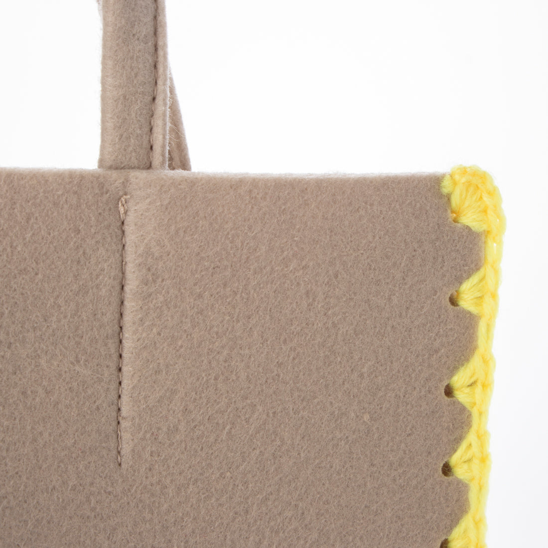 アースメイド EARTH MADE E6536 FELT*KNIT CROCHET TOTE/S