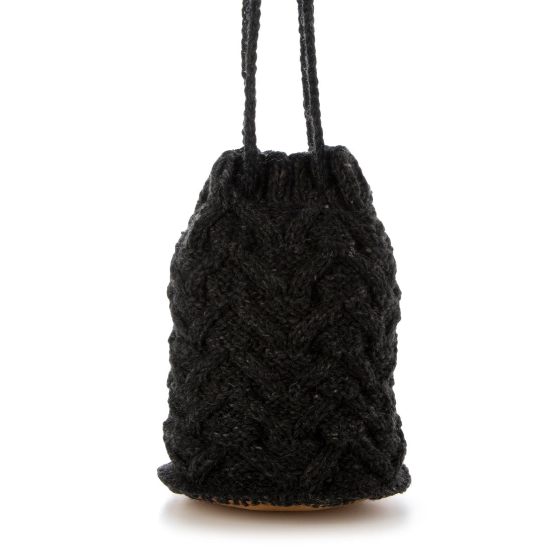 アースメイド EARTH MADE E6521 WOOL KNIT KINCHAKU BAG
