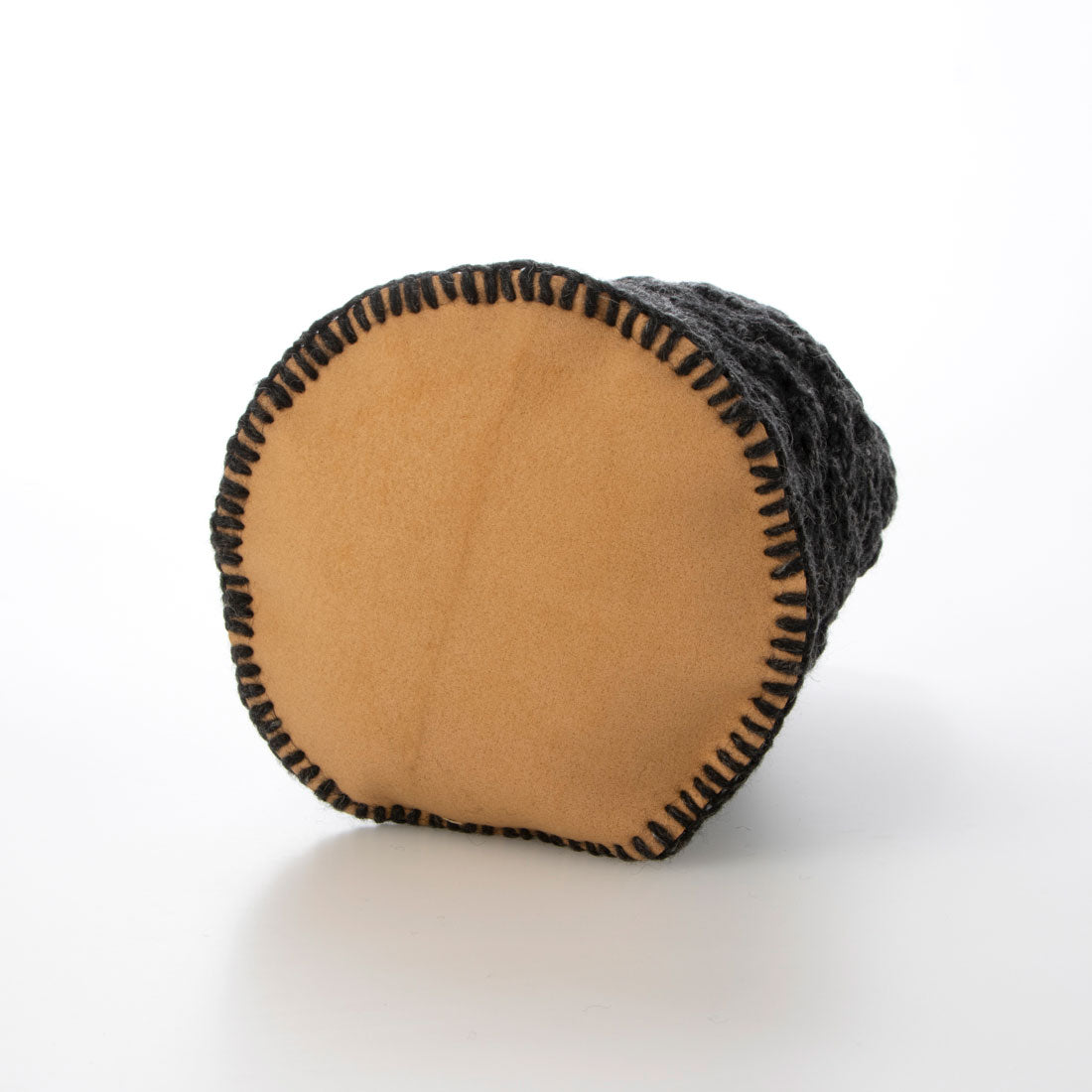 アースメイド EARTH MADE E6521 WOOL KNIT KINCHAKU BAG