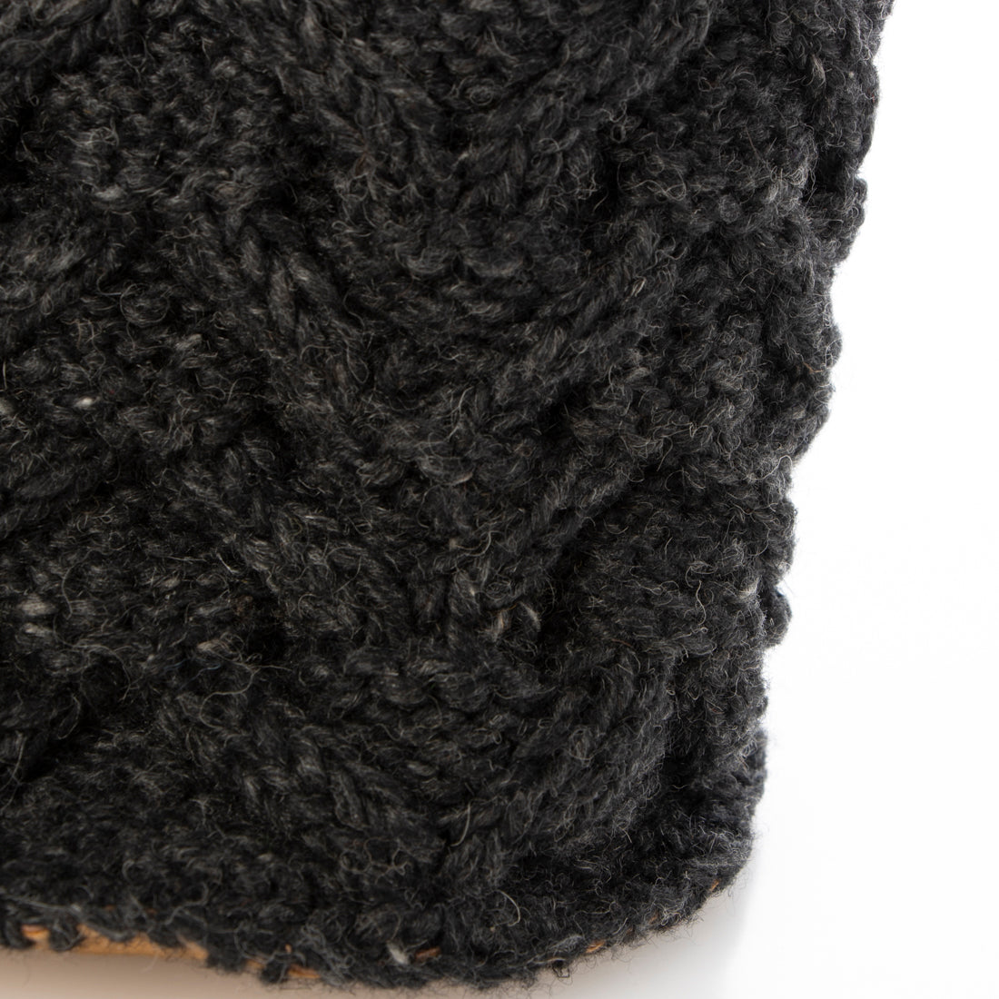 アースメイド EARTH MADE E6521 WOOL KNIT KINCHAKU BAG