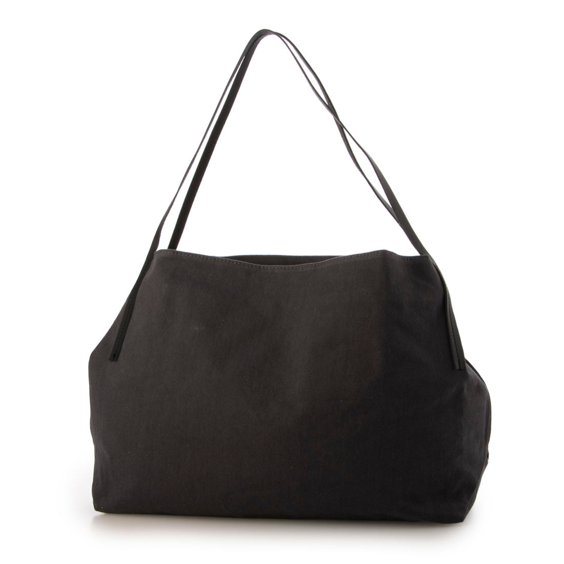 アースメイド EARTH MADE E6712 SLIM HANDLE WIDE TOTE,チャコール