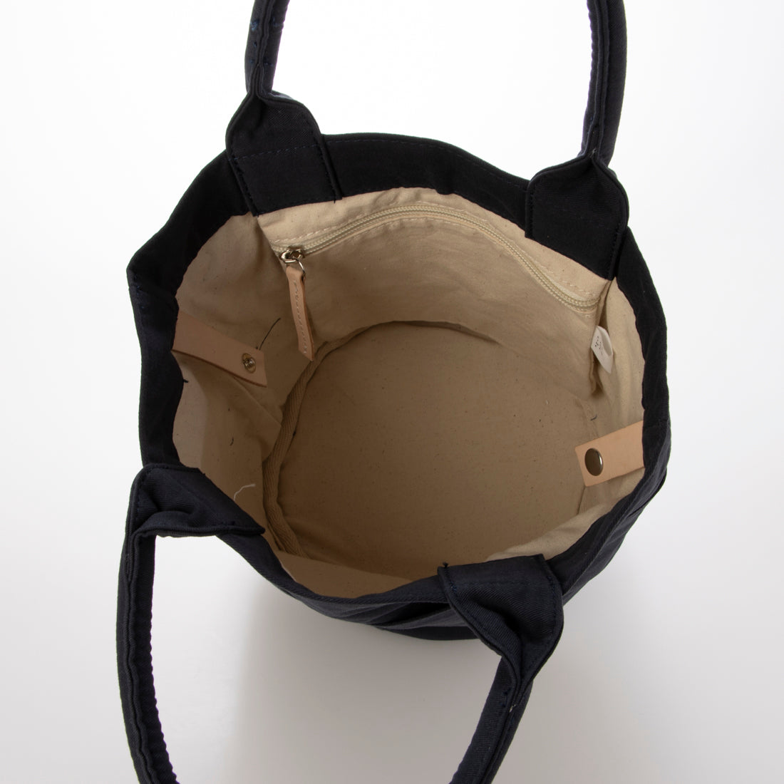アースメイド EARTH MADE E6834 COTTON ROUND-BOTTOM TOTE