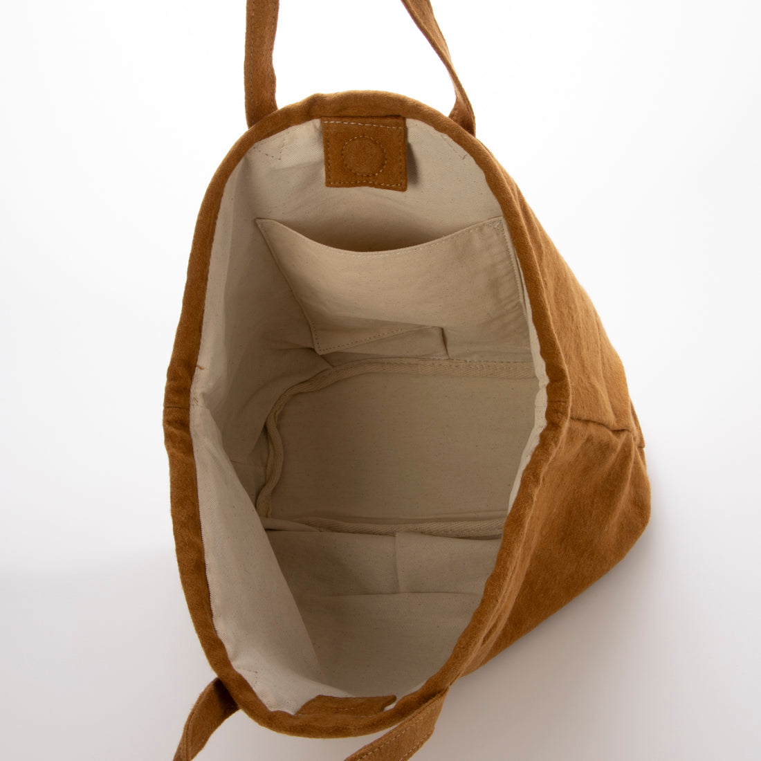 アースメイド EARTH MADE E6885 BRUSHED LIN MARCHE TOTE/S