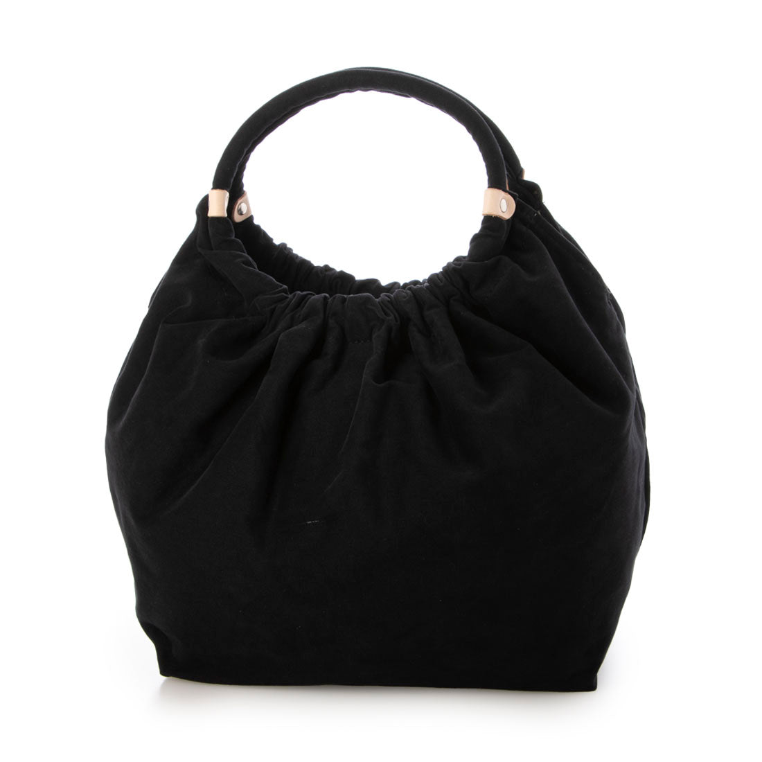 アースメイド EARTH MADE E6900 BRUSHED-COTTON 2W TOTE/M,ブラック