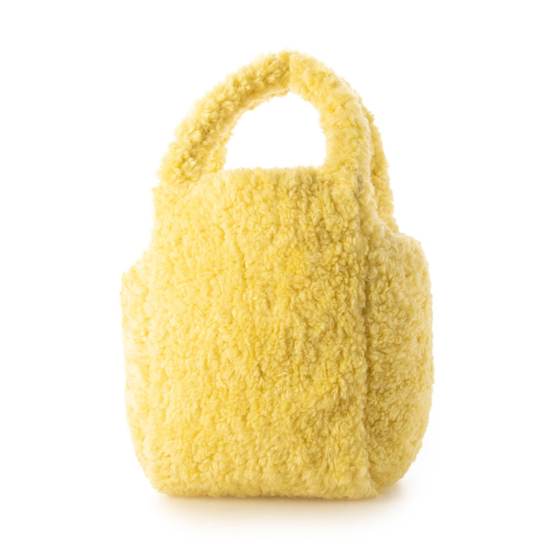 アースメイド EARTH MADE E6899 FUR BOXY TOTE,イエロー