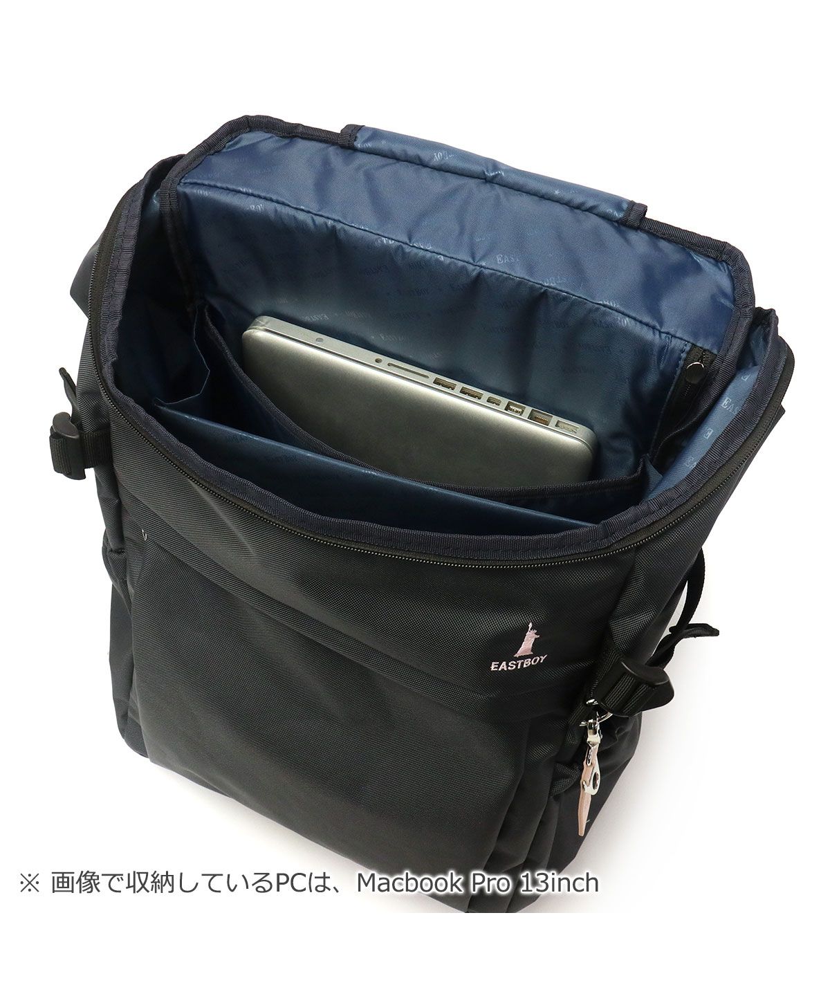 East Boy EAST BOY East Boy Backpack Large Capacity EASTBOY School Bag B4 30L Commuting Lightweight Antibacterial Water-Repellent PC Storage with Rain Cover Plantain EBA44