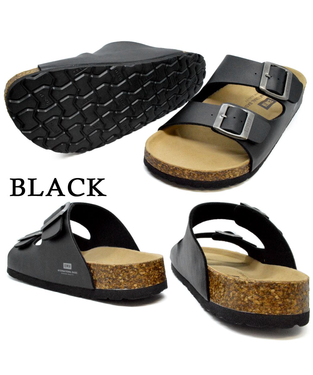 エドウィン EDWIN EDWIN EB1001 SANDALS サンダル （ブラック） ブラック