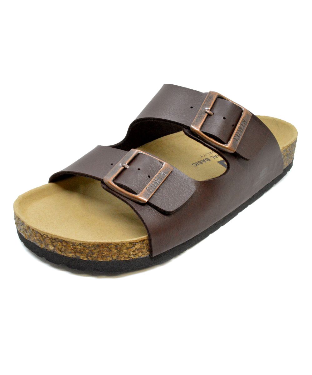 エドウィン EDWIN EDWIN EB1001 SANDALS サンダル （ダークブラウン） ダークブラウン