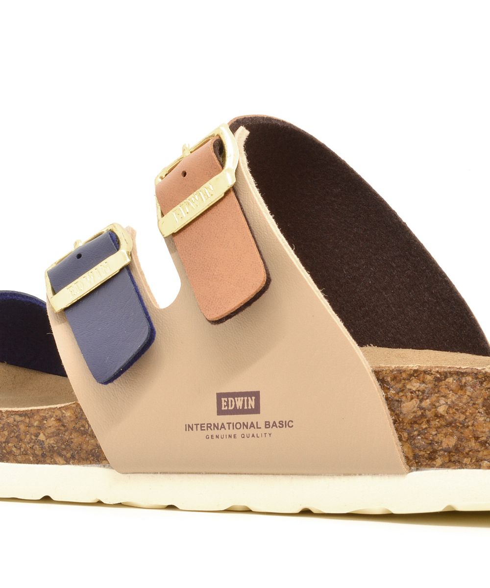 エドウィン EDWIN EDWIN EB1005 SANDALS サンダル （ダークブラウン） ダークブラウン