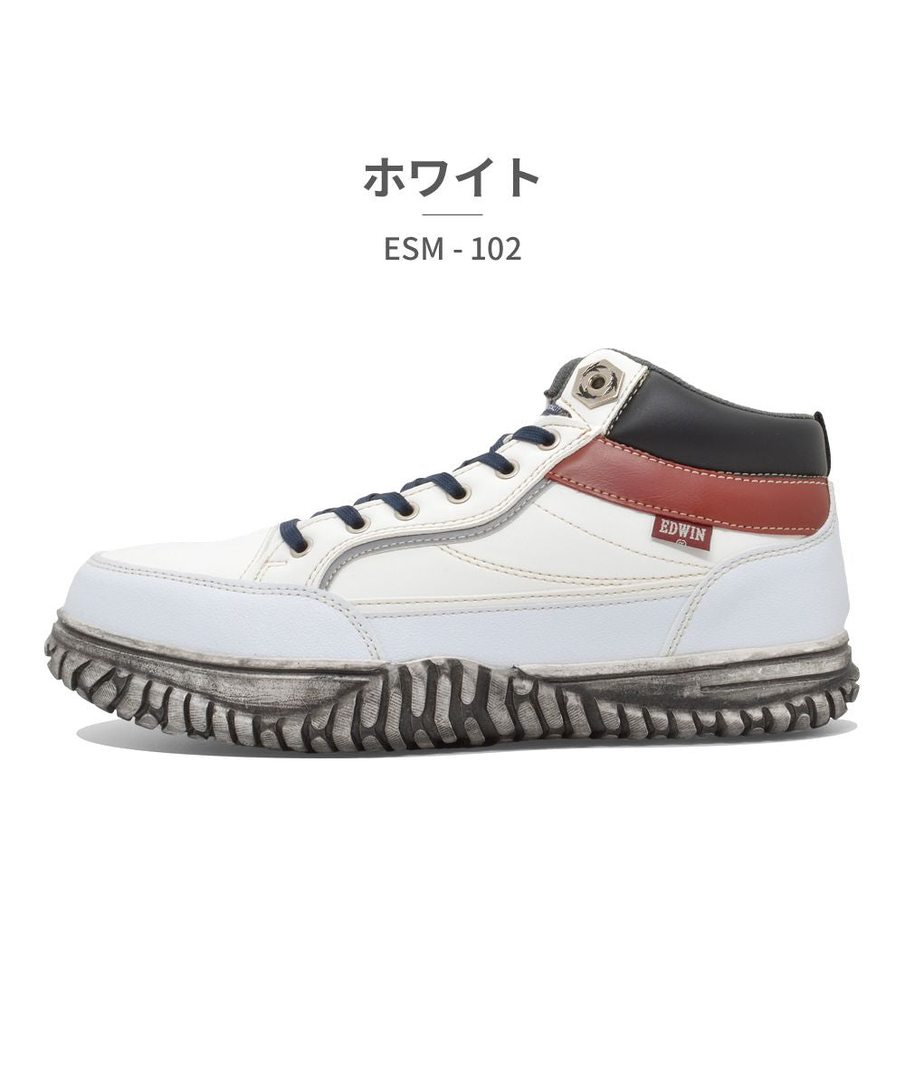 エドウィン EDWIN エドウィン EDWIN メンズ ESMー102 フェアストーン,ホワイト