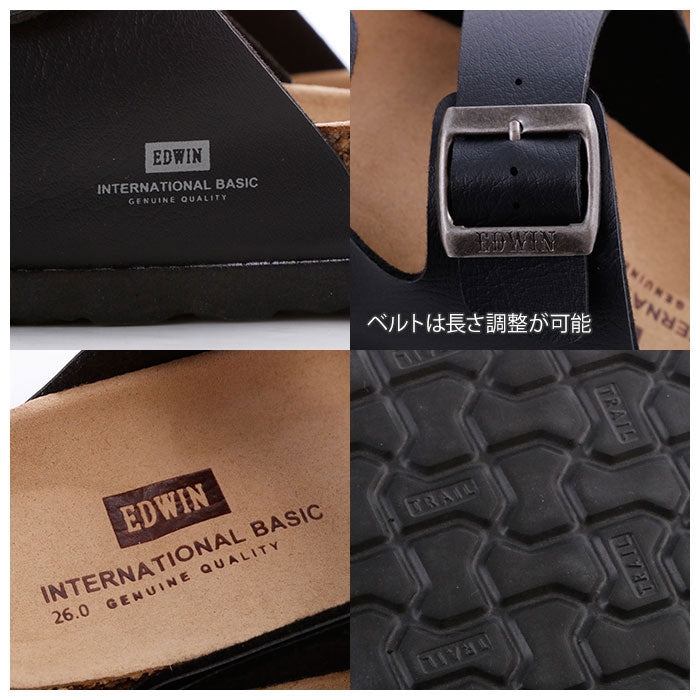 エドウィン EDWIN EDWIN エドウィン サンダル 1001 メンズ