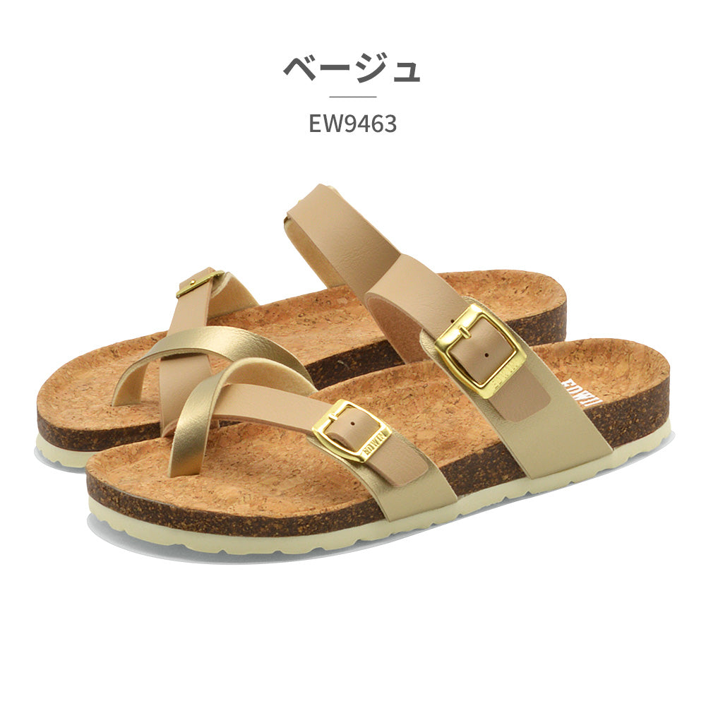 エドウィン EDWIN サンダル レディース EW9463 エドウィン （ベージュ） ベージュ