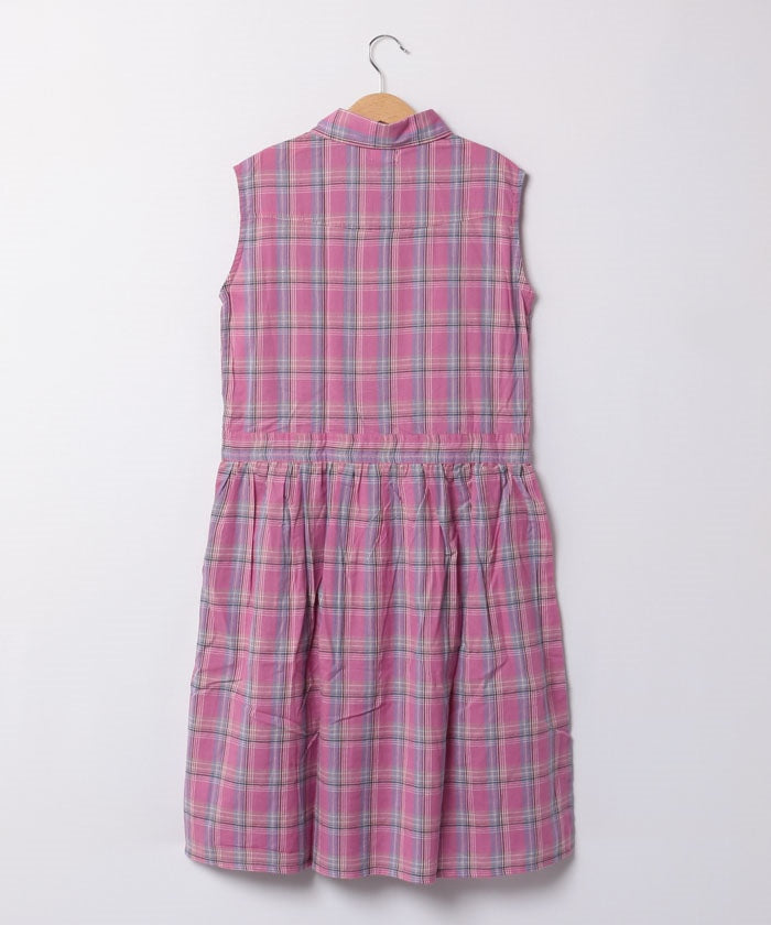 エドウィン EDWIN 22SS ノースリーブワンピース  785628B ピンク