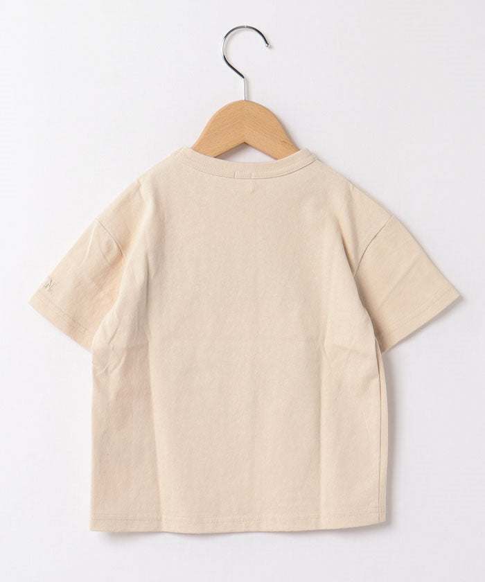 エドウィン EDWIN 22SS ワイドプリントTEE   788417B アイボリー