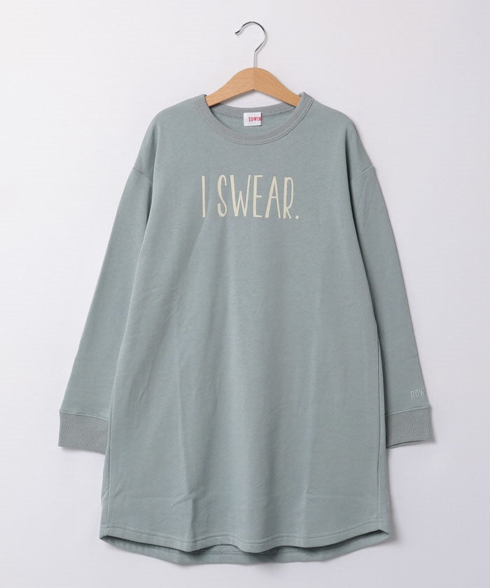 エドウィン EDWIN 22SS レギンスコンビワンピース788414B ブルー