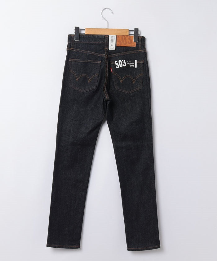 エドウィン EDWIN #503スリムテーパード       ワンウォッシュ