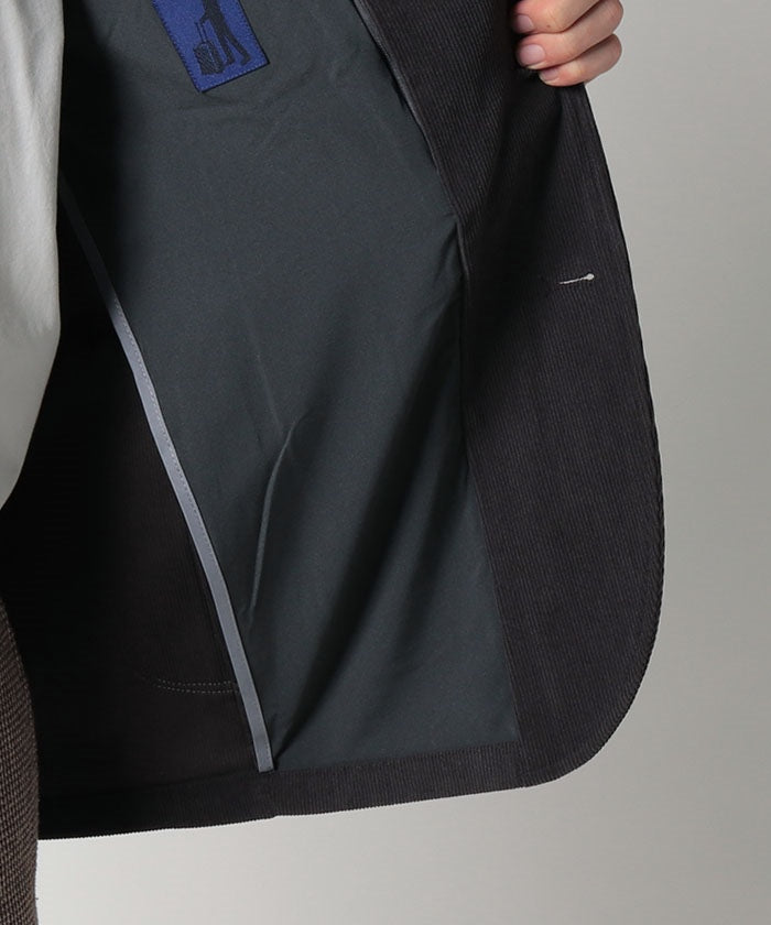 エドウィン EDWIN #デニスラTAILOREDJACKET DARK GRAY