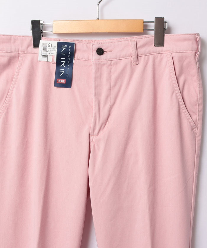 エドウィン EDWIN #デニスラ SLIM TAPERED  LIGHT PINK
