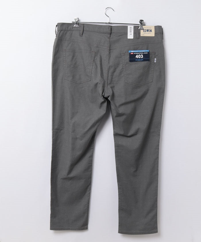 エドウィン EDWIN &INB 403 COOL        アサグレンチェックD.GRAY