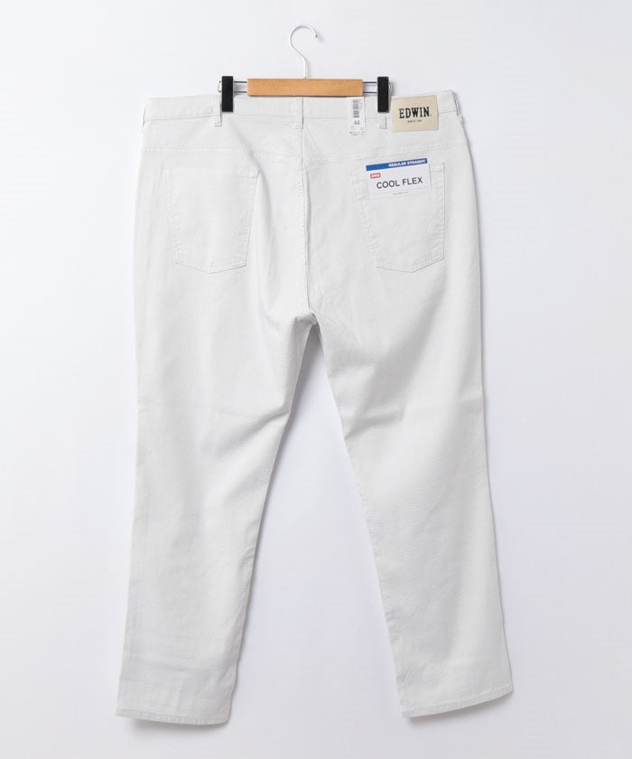 エドウィン EDWIN #ED COOL FLEX        R.STRAIGHT WHT8018