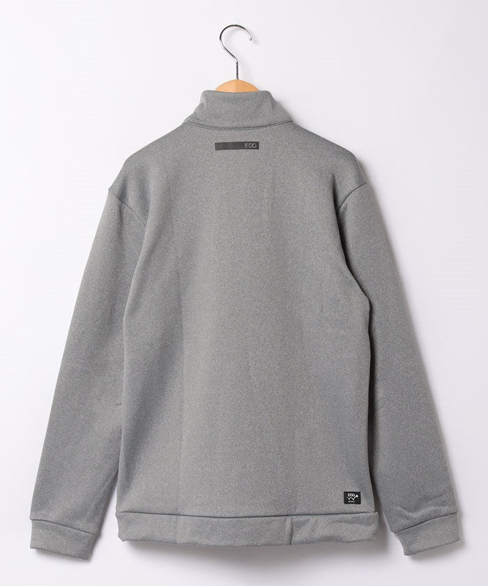 エドウィン EDWIN #EDWIN GOLF HALF ZIP MIDLER GRAY