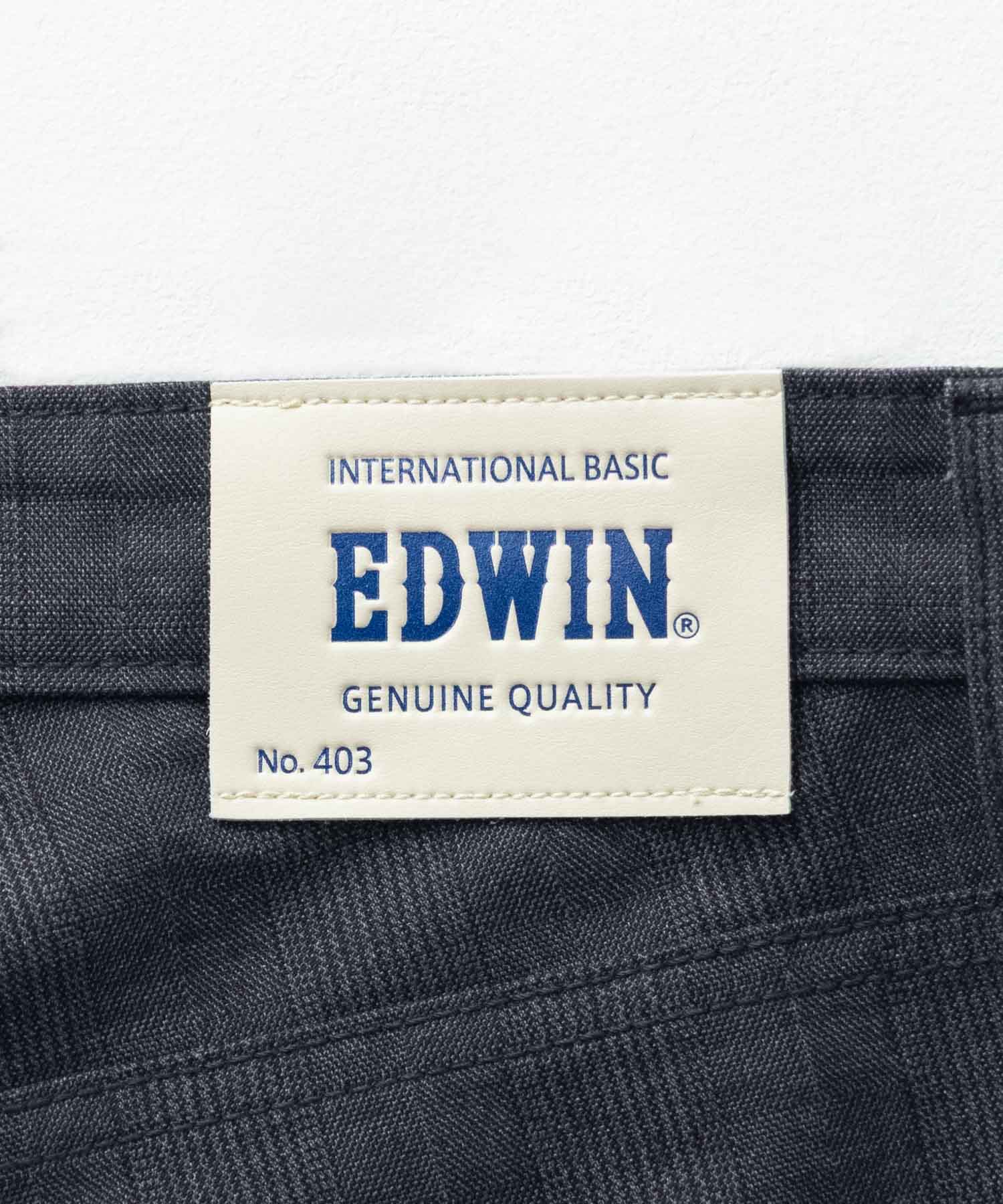エドウィン EDWIN インターナショナルベーシック 403 COOL 麻 （グレー） グレー