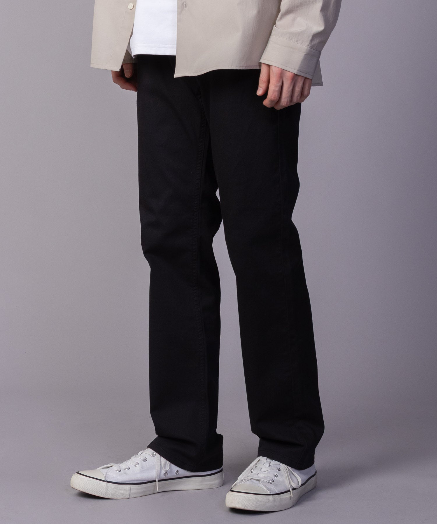 エドウィン EDWIN インターナショナルベーシック 403 COOL 麻 （ブラック） ブラック