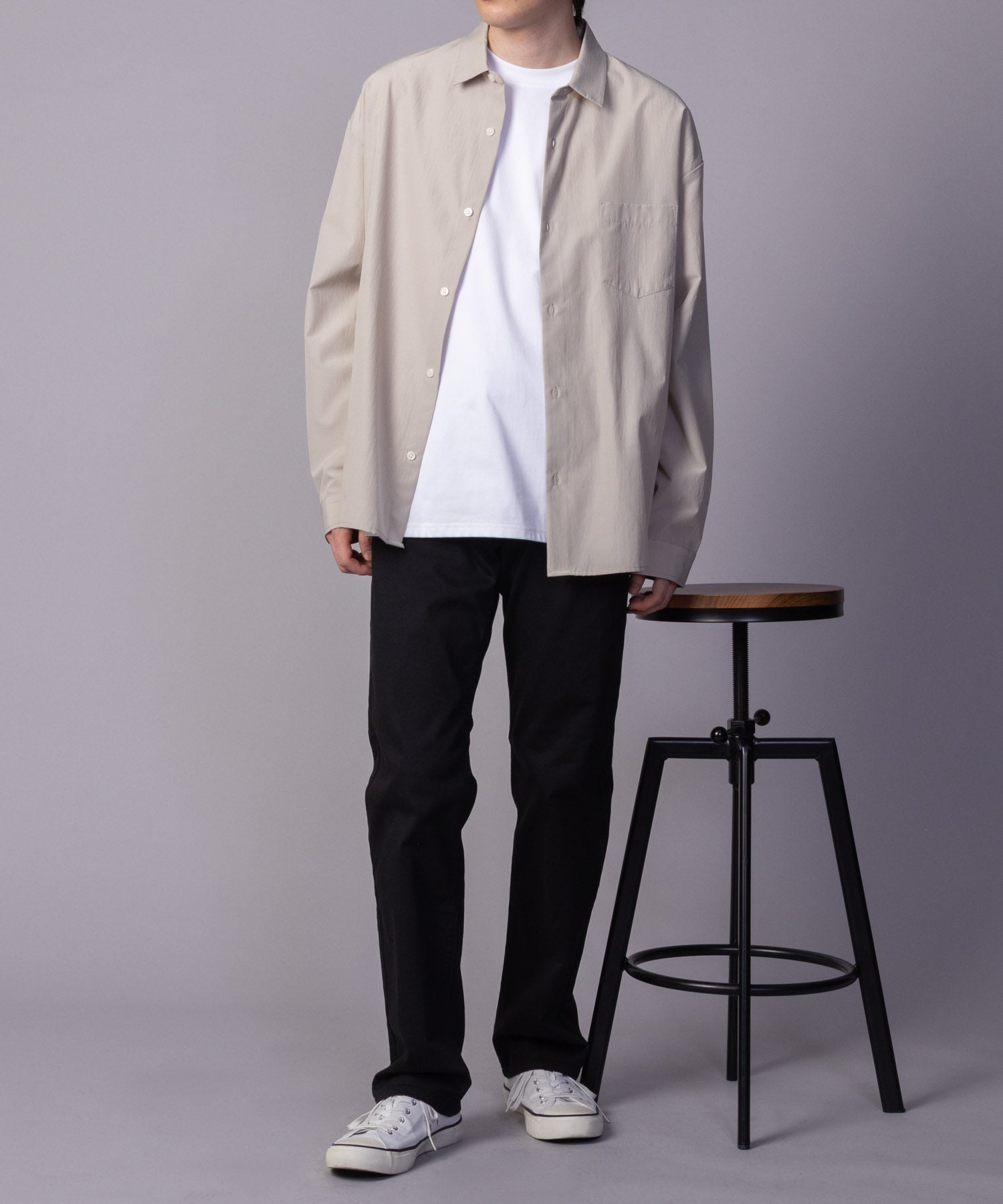 エドウィン EDWIN インターナショナルベーシック 403 COOL 麻 （ブラック） ブラック