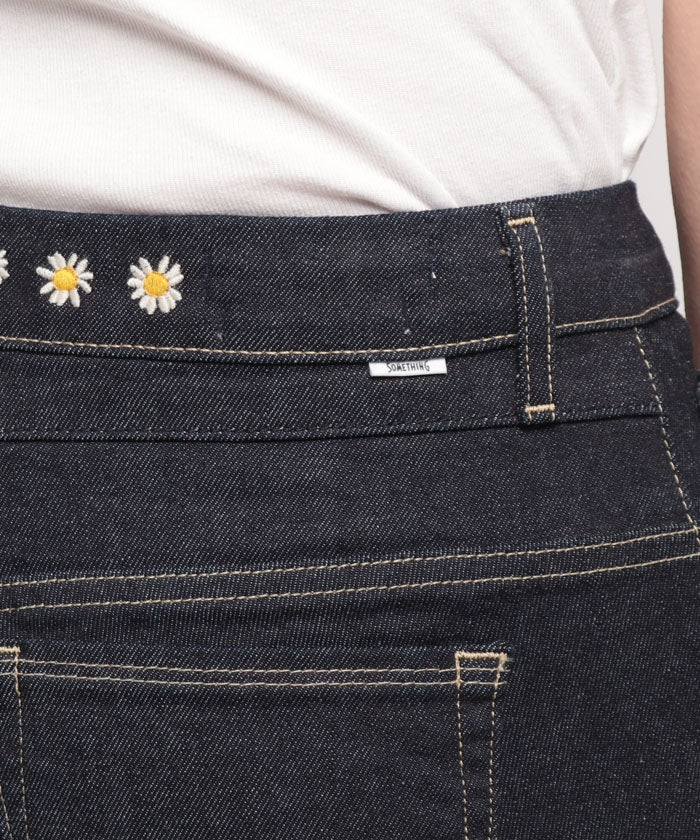 エドウィン EDWIN #SO ANN SKINNY       FLOWER EMBROIDERY