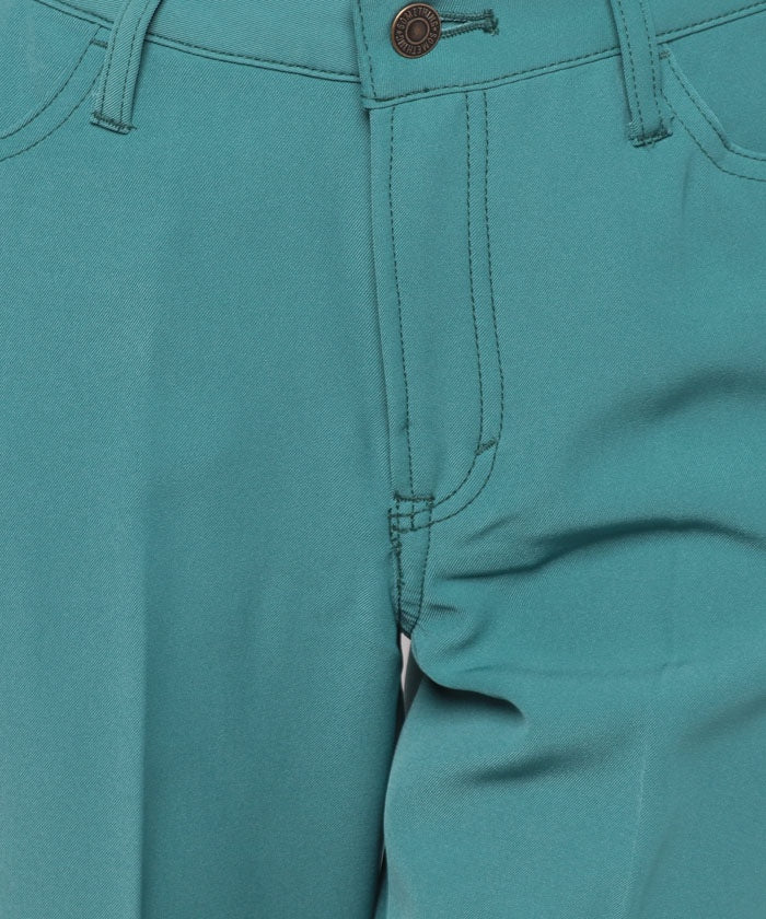 エドウィン EDWIN #SOMETHING FLARE     PANTS BLUE GREEN