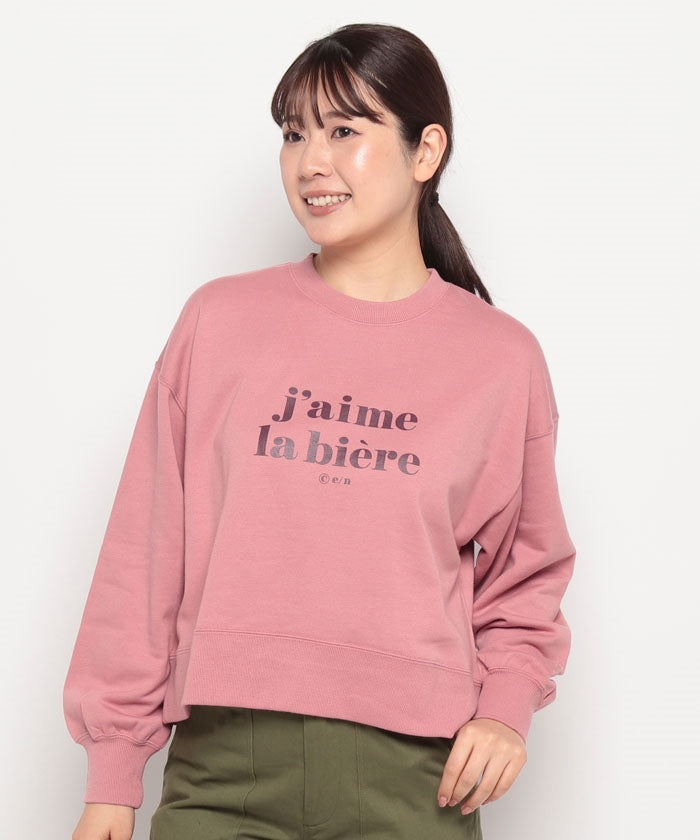 エドウィン EDWIN #SOMETHING SHORT     SWEAT PINK,ピンク