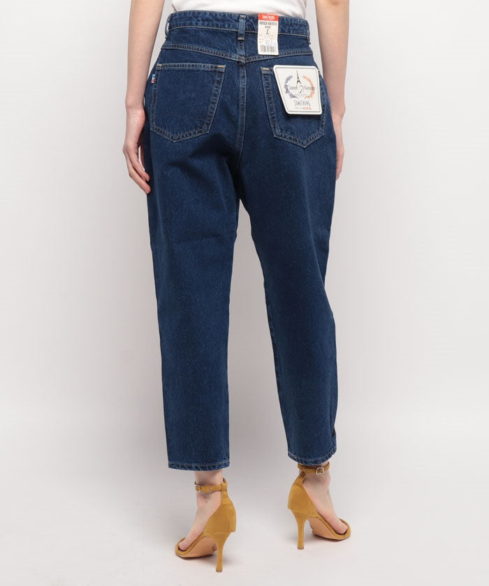 エドウィン EDWIN #SOMETHING WーFRONT   ROOMY SLIM STONEWAS